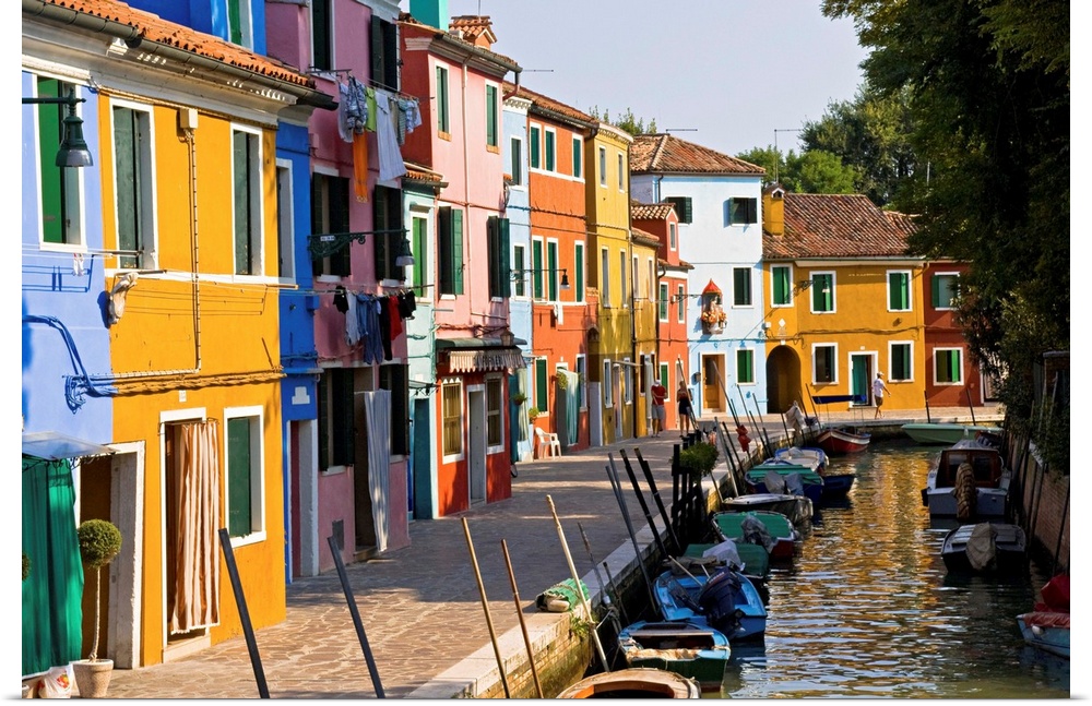 Italy, Veneto, Venice, Venezia, Burano, Mediterranean sea, Venetian Lagoon, Adriatic Coast, Venezia district, Travel Desti...