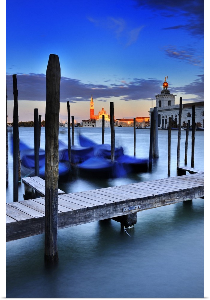 Italy, Veneto, Mediterranean area, Venetian Lagoon, Adriatic Coast, Venice, Venezia, Punta della Dogana, View towards San ...