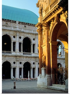 Italy, Veneto, Vicenza, Piazza dei Signori, Basilica, architect Palladio