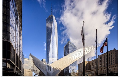 Manhattan, One World Trade Center, Sculptural Train Station