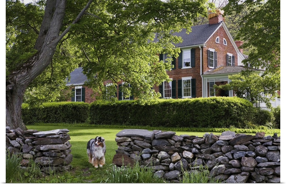 Massachusetts, Berkshires, Typical cottage