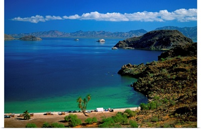 Mexico, Baja California Sur, Sea of Cortez, Bahia Agua Verde