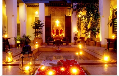 Morocco, Al-Magreb, a magnificent 17th century residence now hotel