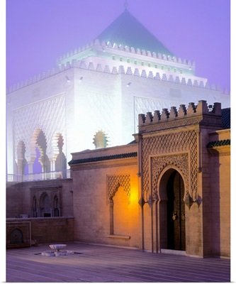 Morocco, Rabat, Mausoleum of Mohammed V