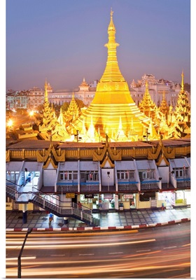 Myanmar, Yangon, Sule Paya
