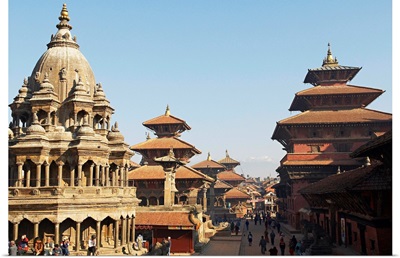 Nepal, Central, Patan, Lalitpur, Durbar Square