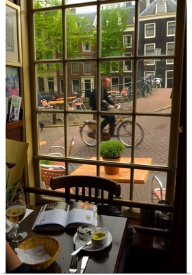 Netherlands, North Holland, Amsterdam, view from a restaurant