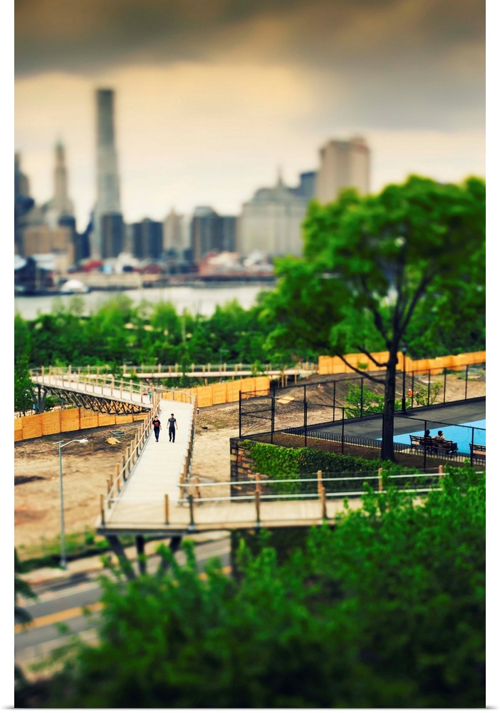 New York, New York City,  Brooklyn, Brooklyn Bridge Park.