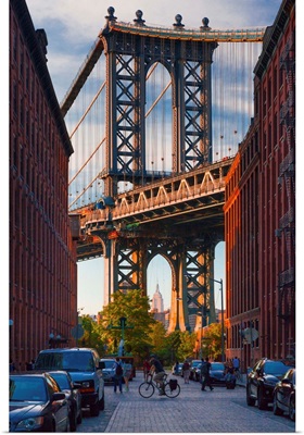 New York City, Brooklyn, Dumbo, Manhattan Bridge