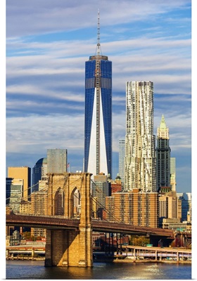New York City, East River, Manhattan, Brooklyn Bridge