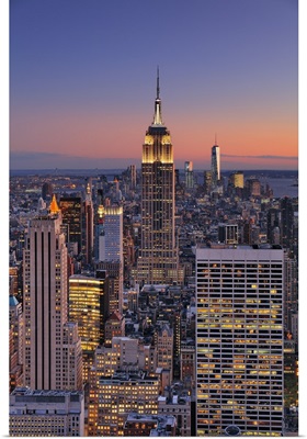 New York City, Empire State Building, Midtown cityscape