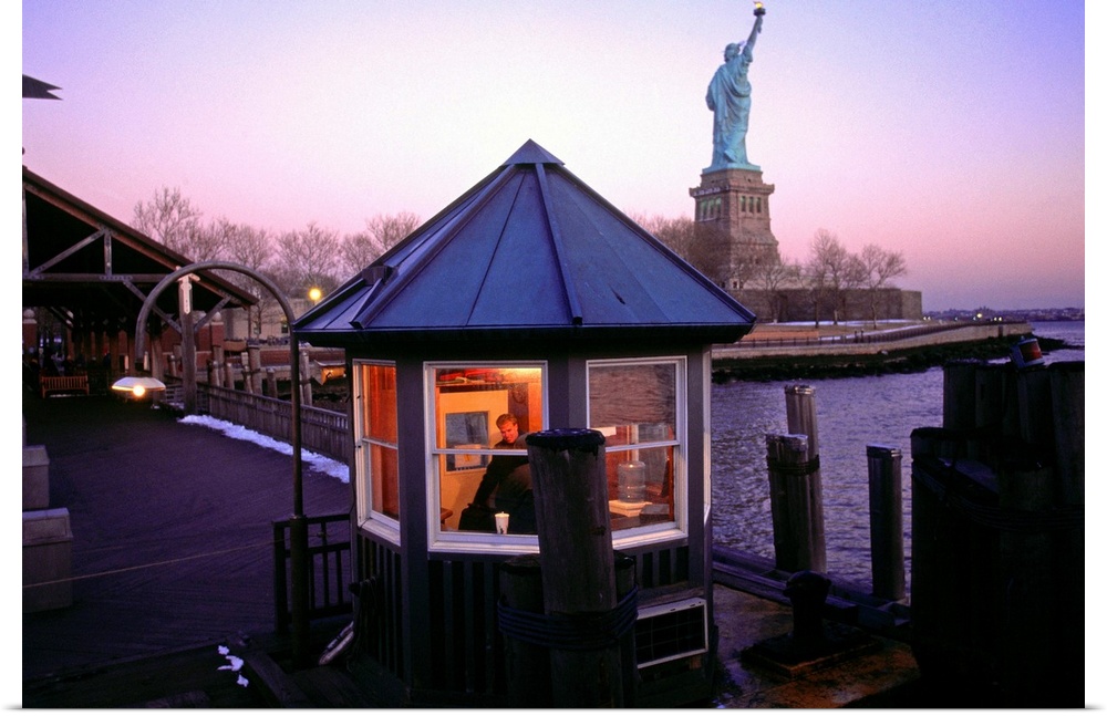 United States, USA, New York, New York City, Liberty Island