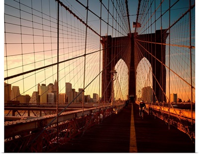 New York City, Manhattan, Brooklyn bridge