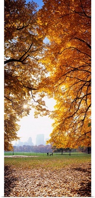New York City, Manhattan, Central Park in autumn