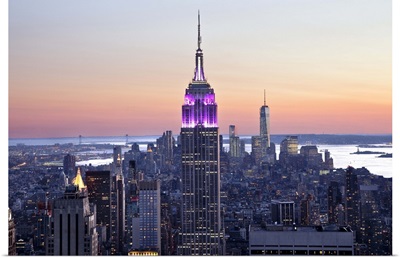 New York City, Manhattan, Empire State Building, Manhattan cityscape