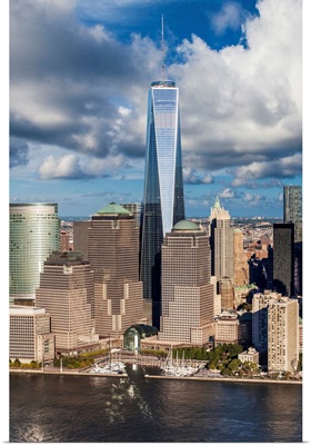 New York City, Manhattan, Freedom Tower in the Financial District