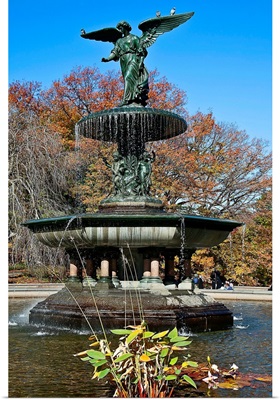 New York, New York City, Bethesda Fountain, Central Park