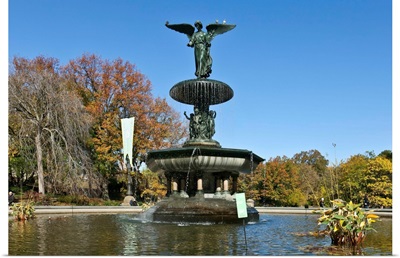 New York, New York City, Central Park, Bethesda Fountain
