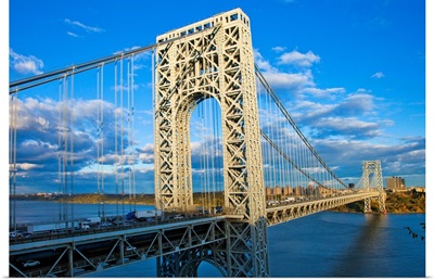 New York, NYC, George Washington Bridge, view from New Jersey