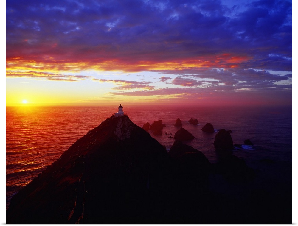 New Zealand, South Island, Cattlins CoaSt. Nugget Point