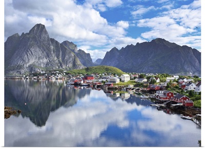 Norway, Nordland, Scandinavia, Lofoten Islands, Reine village