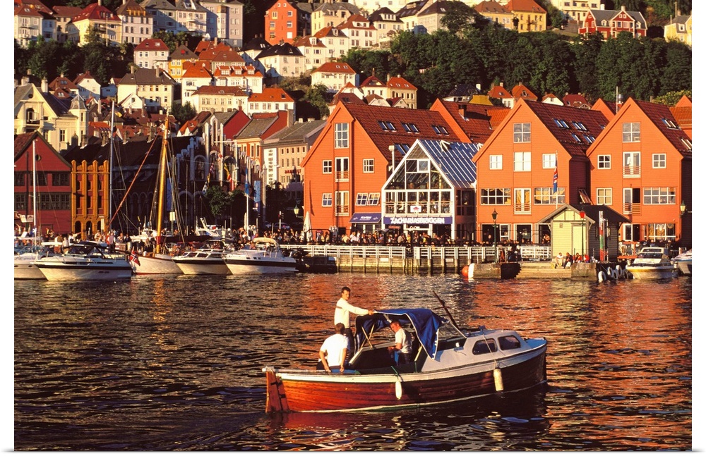 Norvegia-Bergen-Il porto.