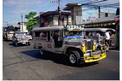 Philippines, Luzon, Manila, Jeepneys