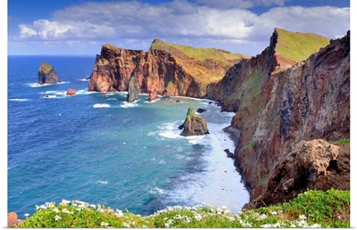 Portugal, Madeira, Madeira island, Atlantic ocean, Ponta de Sao Lourenco peninsula