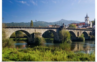 Portugal, Viana do Castelo, Costa Verde, the mediaeval bridge