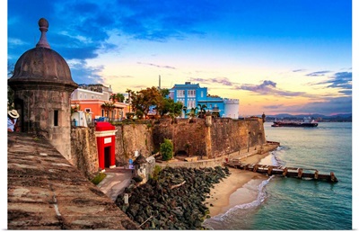 Puerto Rico, Old San Juan, La Puerta, San Juan Gate, Paseo De La Princesa, El Morro