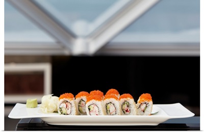 Russia, Moscow Oblast, Moscow, Sushi At Ritz O2 Sushi Bar