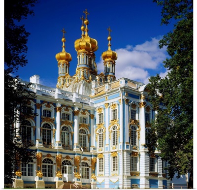 Russia, Saint Petersburg, (Leningrad), Catherine Palace in Pushkin