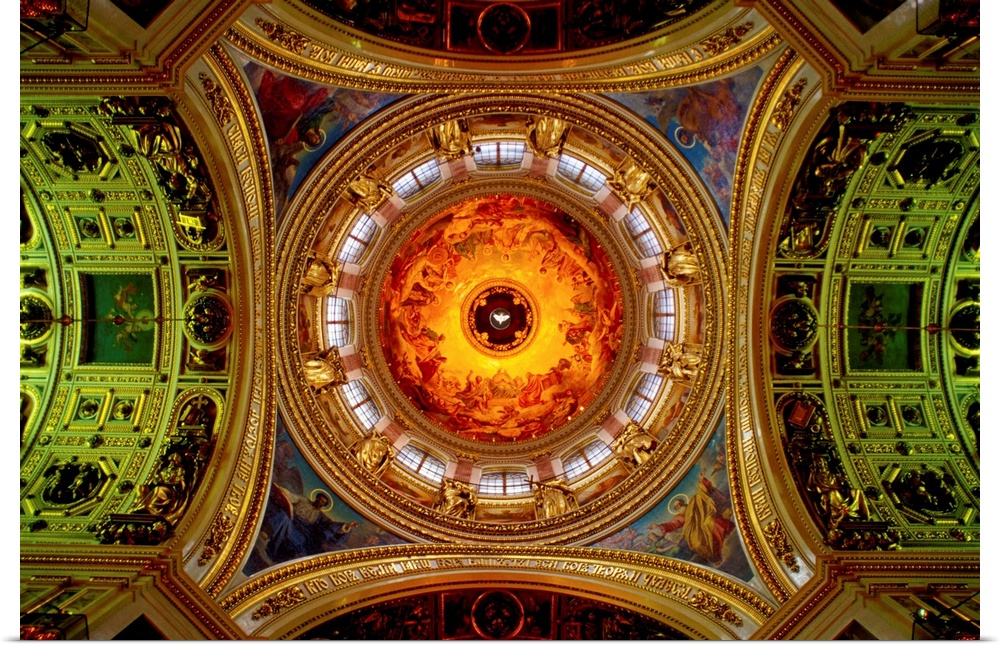 Russia, Rossiya , Leningradskaya Oblast', Saint Petersburg, Saint Isaac's Cathedral, interior