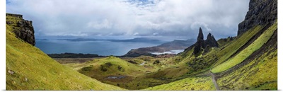 Scotland, Inner Hebrides, Isle of Skye, Surroundings of the Old Man of Storr