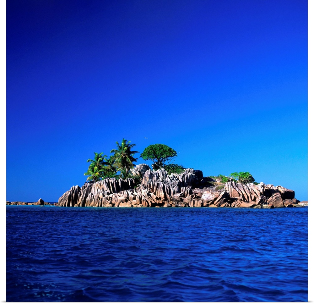 Seychelles, Praslin, Curieuse Marine National Park, St. Pierre Island