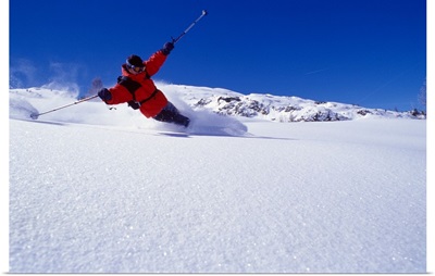 Skiing, Dolomites, skiing