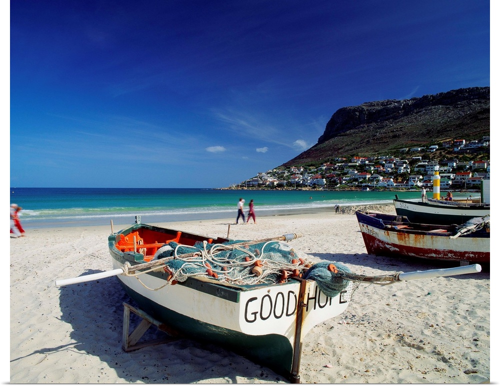 South Africa, Cape Peninsula, Fish Hoek beach