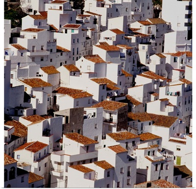 Spain, Andalucia, Malaga, Pueblos Blancos, Casares town