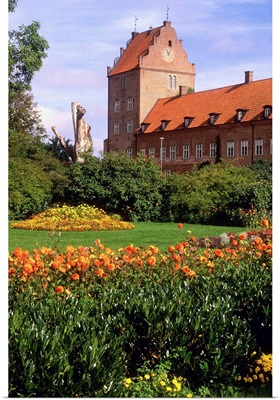 Sweden, Skane, Oresund, Kristianstad, Backaskog castle and garden