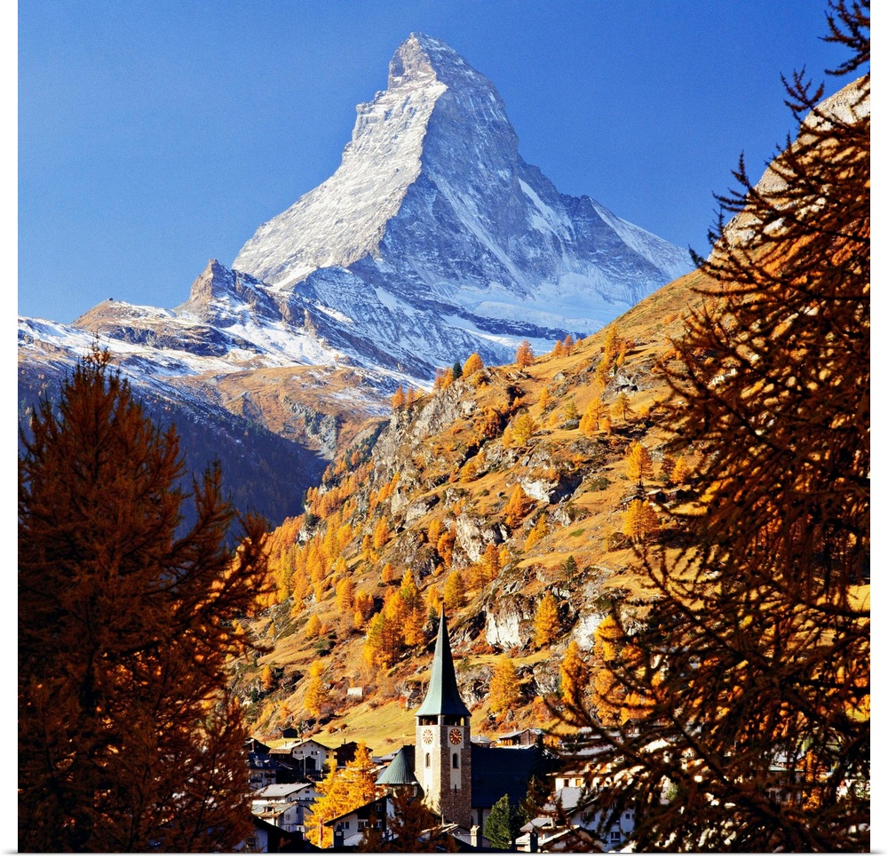 Switzerland, Valais, Zermatt, Matterhorn (Cervino)