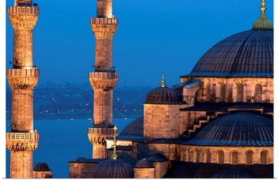 Turkey, Marmara, Mediterranean area, Bosphorus, Istanbul, Blue Mosque