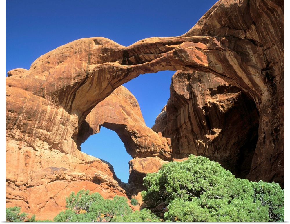 United States, Arches National Park, Utah, Double Arch
