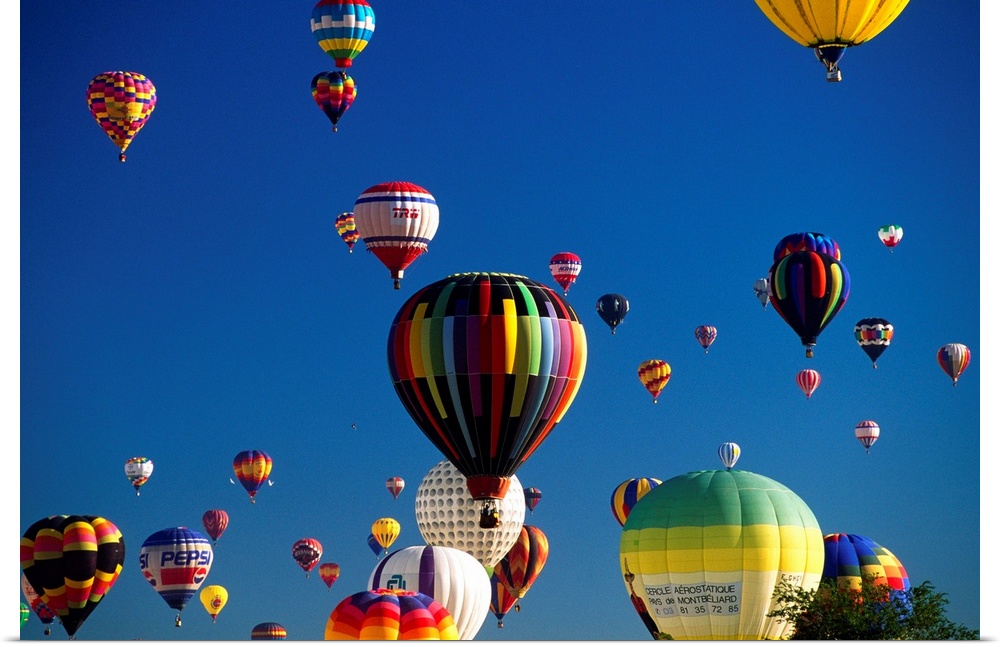 United States, USA, New Mexico, Albuquerque town, International Balloon festival