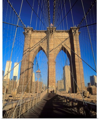 United States, New York, Manhattan Bridge