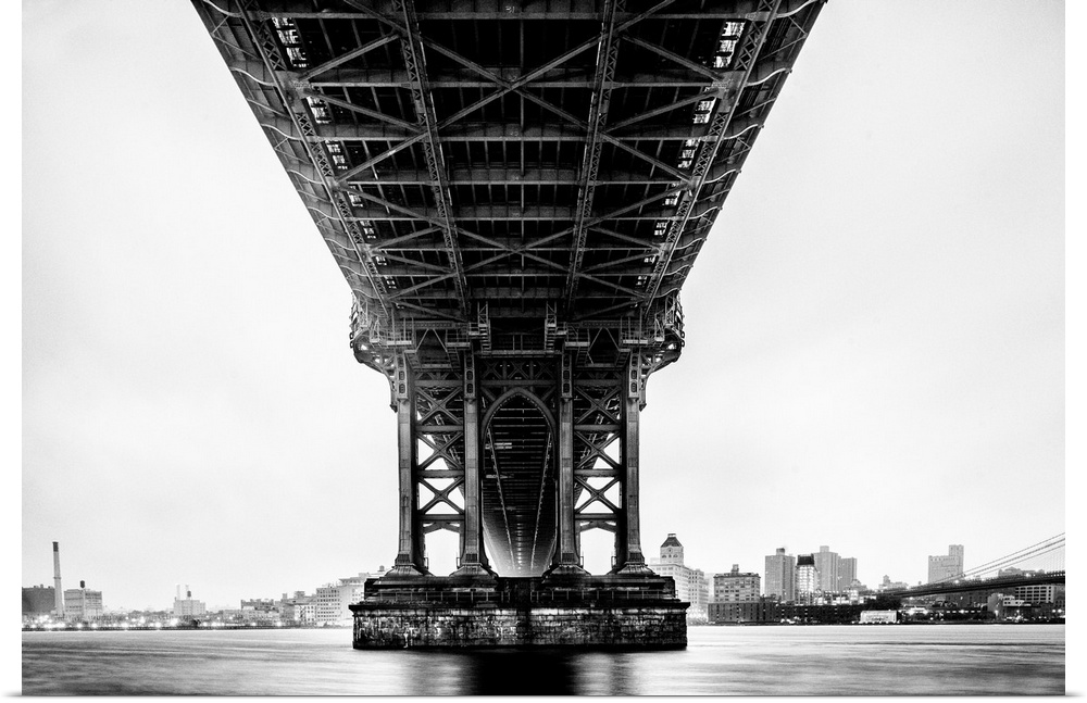USA, New York City, Manhattan Bridge, Manhattan Bridge.