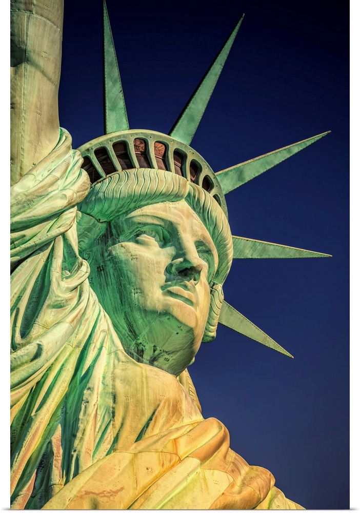 USA, New York City, Manhattan, Lower Manhattan, Liberty Island, Statue of Liberty, Statue of Liberty.