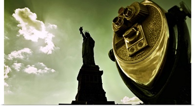 USA, New York City, Statue Of Liberty