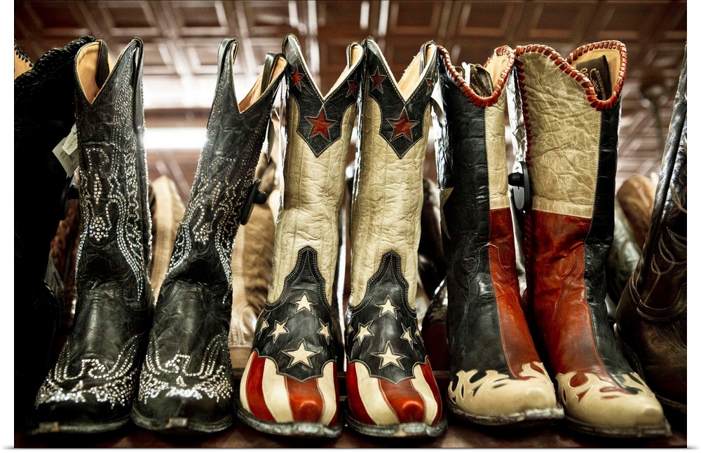 USA, Texas, Austin, Allens Boots.