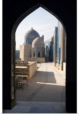 Uzbekistan, Samarqand, Samarkand, Samarkand Shakhi Zinda necropolis