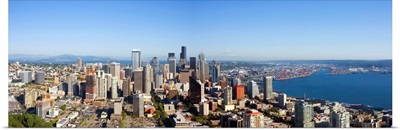 Washington, Seattle, Seattle Center, view from the Space Needle